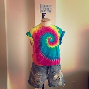 🌈Levi’s 515 🦋 REDONE Cut Off Denim Jean Shorts
